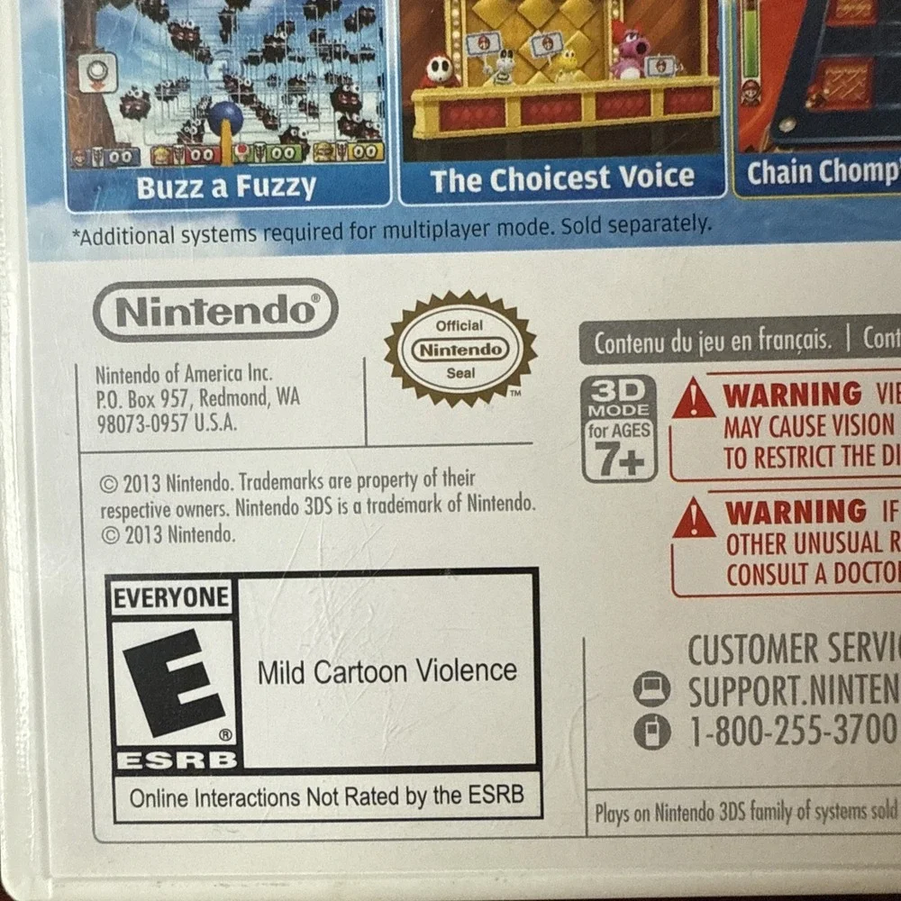 Mario Party: Island Tour (Nintendo 3DS, 2013)‎ Missing Manual